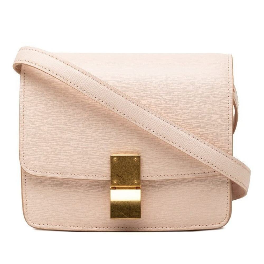 Celine Classic Box Small Shoulder Bag Pink